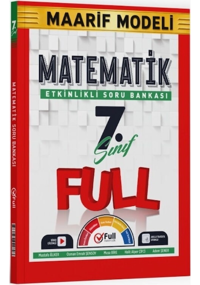 7. Sınıf Matematik Maarif Model Soru Bankası Full Matematik