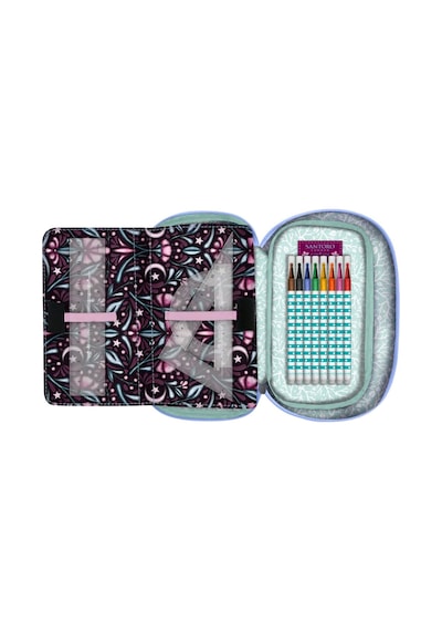 Santoro Gorjuss Fairy Dusk Oval İçi Dolu Kalem Çantası 1046gj21 Çok Renkli