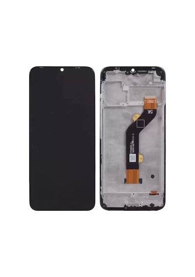 Tkgz - Tecno Pova 4 İle Uyumlu Lcd Ekran Dokunmatik Servıce Pack Lcd Full Çıtalı + Tamir Kiti