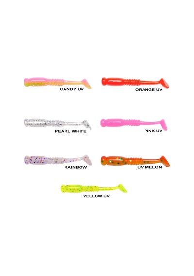 Ryuji Rock Tail 4cm Kokulu Silikon Yem 12 Adet