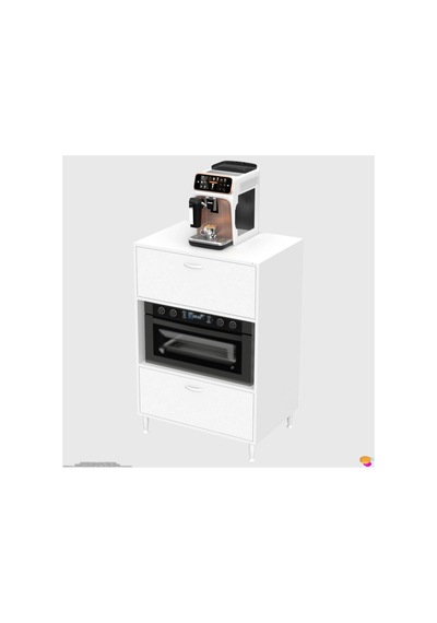 Silva 70x119,2x48 Cm Kapaklı Mikrodalga Ve Midi Fırın Standı - 3 Bölmeli Çok Amaçlı Dolap Beyaz Silva 70x119,2x48 Cm Kapaklı Mikrodalga Ve Midi Fırın Standı - 3 Bölmeli Çok Amaçlı Dolap Beyaz