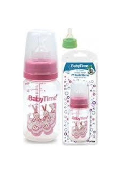 Baby Time Bt066 Biberon PP Kiraz Uçlu 150Cc