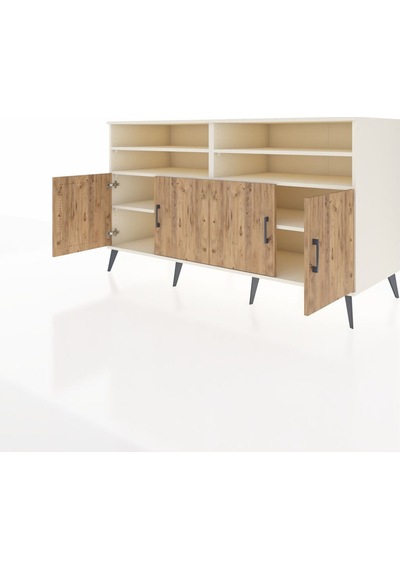 Kronos Konsol 6 Raflı 4 Kapaklı 176x59x99 Aytaşı-çam/antrasit Aytaşı-çam/antrasit Kronos Konsol 6 Raflı 4 Kapaklı 176x59x99 Aytaşı-çam/antrasit Aytaşı-çam/antrasit