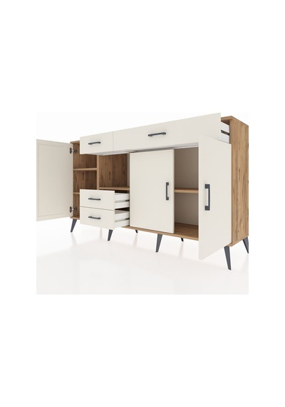 Hyperion Konsol 4 Raflı 4 Çekmeceli 3 Kapaklı 176x44x99 Çam-aytaşı Atlas Çam/aytası - Atlas Çam Hyperion Konsol 4 Raflı 4 Çekmeceli 3 Kapaklı 176x44x99 Çam-aytaşı Atlas Çam/aytası - Atlas Çam