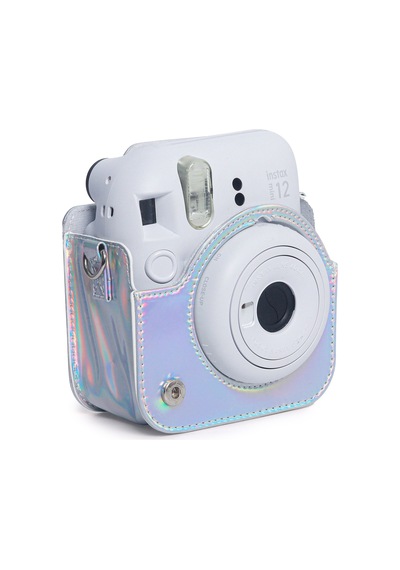 Fujifilm Instax Mini 12 Fotoğraf Makinesi + 10'lu Film + Parlak Kılıf Seti Beyaz