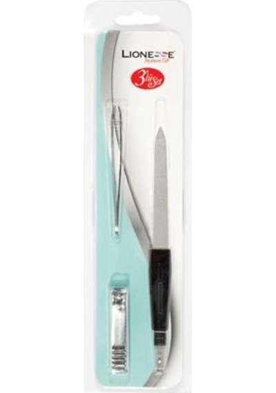 Tarko Lionesse 5112 Tırnak Makası + Cımbız + Törpü 3'lü Set