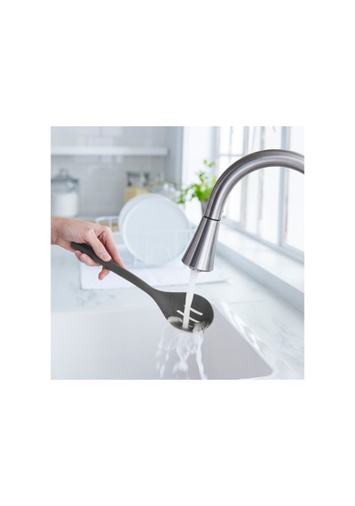 Greenpan Silikon Delikli Kaşık Gri Platinum Silicone Bpa Gibi Zararlı Kimyasallar İçermez 200