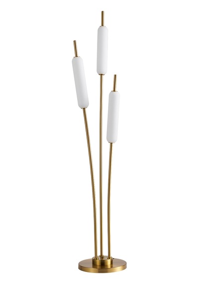 Reed 3'lü Gold 36 Watt Led Lambader