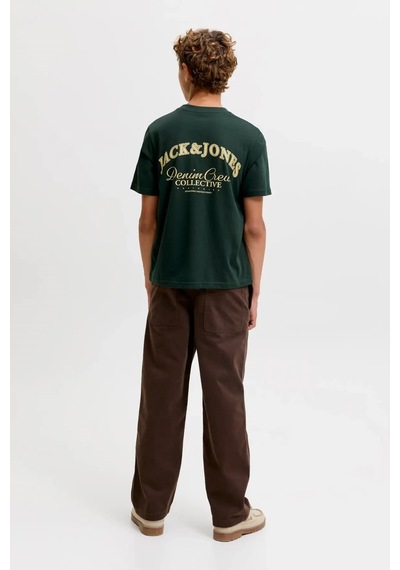 Jack & Jones Jjebrabdes Çocuk Tişört Haki