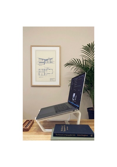Organik Pla Ergonomik Laptop Standı / 13 & 14