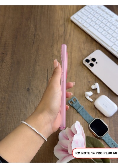 Redmi Note 14 Pro Plus 5g Magsafe Uyumlu Mat Sert Klein Kılıf Pembe