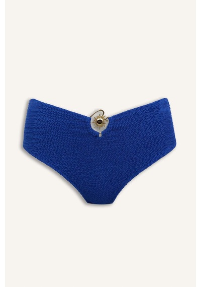 Defacto Regular Fit Bürümcük Bikini Altı-fall İn Love E0209ax25smbe114 Mavi