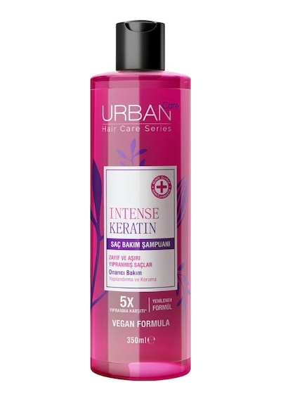 Urban Care Intense Keratin 5x Keratin Yoğun Hasar Onarıcı Saç Bakım Şampuanı 350 Ml