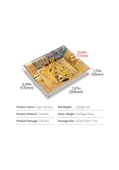 Royal Classic Puro Küllüğü Çin Porseleni Gold 2li