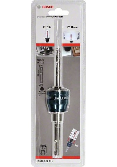 Bosch PC-Plus HSS-G 85mm ØSDS-Plus Adaptör - 2608522411