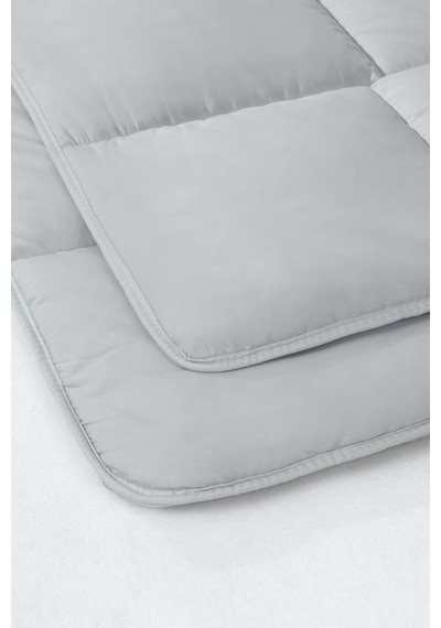 Yataş Bedding Macaron Tek Kişilik Yorgan - Yastık Set - Gri