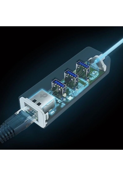 Tp-link Ue330c Usb3.0 Type-c Gigabit Adaptör+3usb-202374