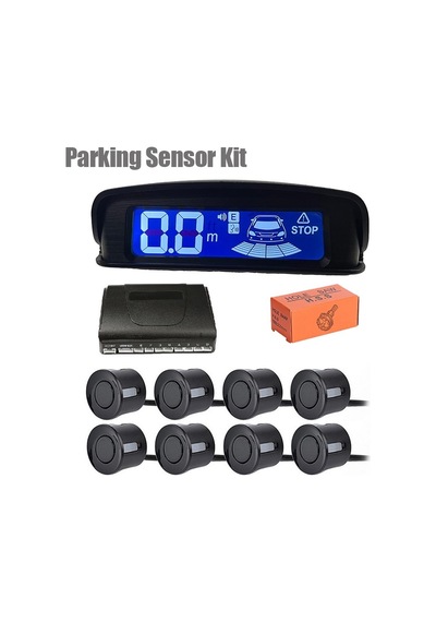 Park Sensörü Ön Arka 8 li ( ) Siyah-