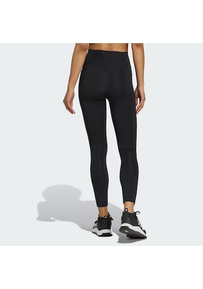 Adidas Optime Essentials No Front Rise Kadın Tayt Jy4815 Siyah