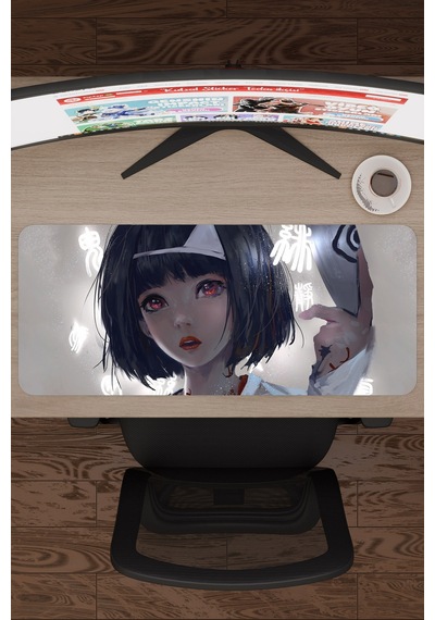 Noragami Kaymaz Dikişli Kauçuk Oyuncu Mousepad V1 - 70x30 Xl Gaming Mouse Pad Fare Altlığı