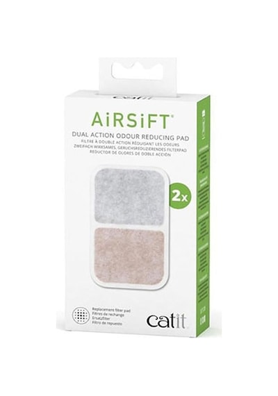 Catit Airsift Kedi Tuvaleti Koku Azaltımı Filtresi 2li 160-53016.01