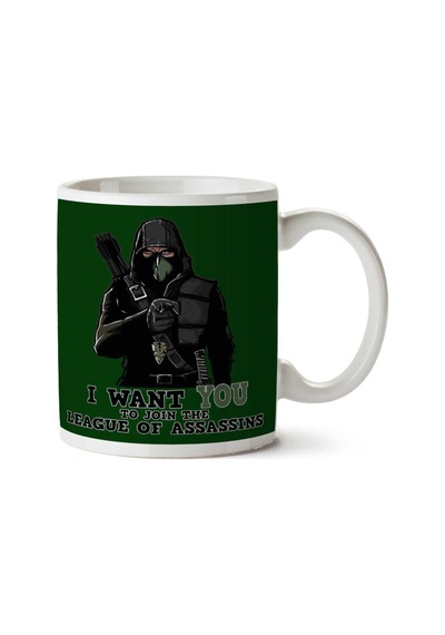 Arrow I Want You To Join The League Of Assassins İki Tarafı Baskılı Kupa Bardak