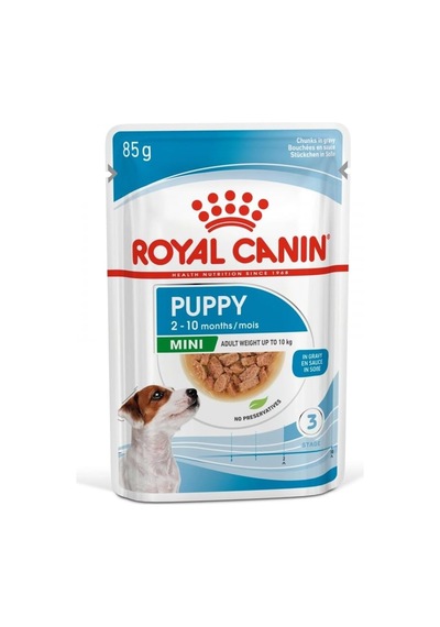 Mini Puppy Köpek Maması, Yavru Köpek, 12 X 85 G