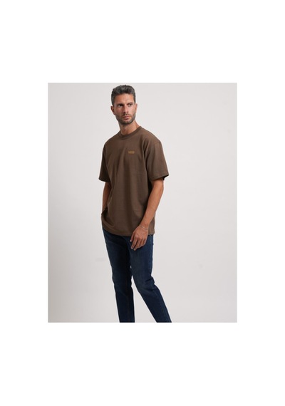 Vans New Left Chest Ss Tee Erkek Tişört Vn000tbxfst1 Kahverengi