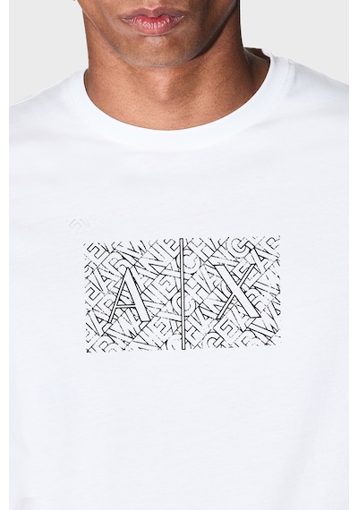 Armani Exchange Erkek T Shirt Xm002784 Af10356 U0009 Beyaz Beyaz