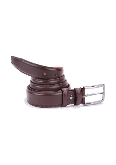 Dagoster Dmk26-306dg Kahve 3,5 Cm Hakiki Deri Erkek Kemer Kahve
