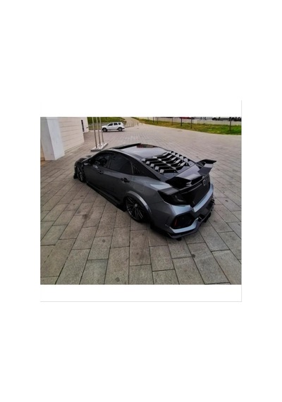 Honda Civic Fc5 Uyumlu Arka Cam Kaplama Cam Vizörü 2016-20