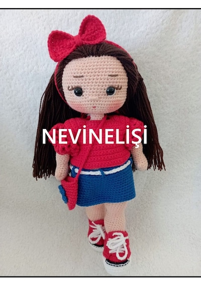 Amigurumi Nil Bebek Çok Renkli