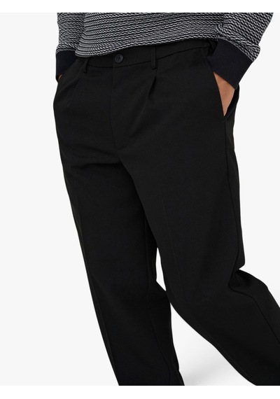 Only & Sons Onsmıro Taılored Tap 0346 Pant Frml Noos Erkek Siyah Pantolon - 22035160