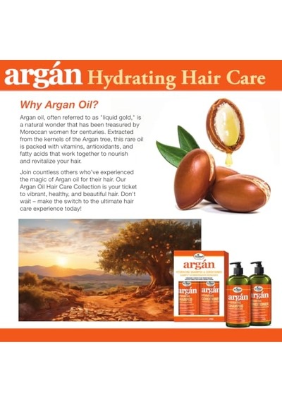 Argan Yağı Nemlendirici Durulanmayan Saç Spreyi 237ml 21959051240