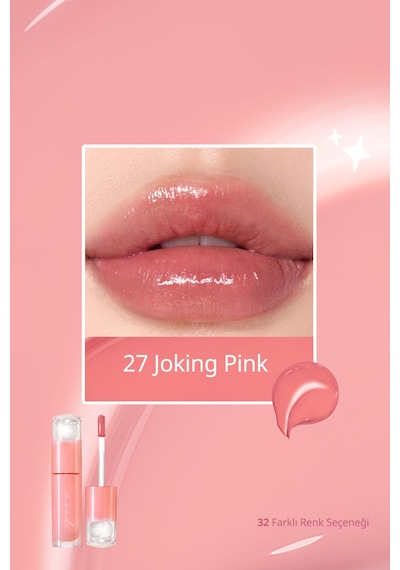 Peripera Perıpera Ink Mood Glowy Tint 27 Joking Pink Tteok Recipe 27