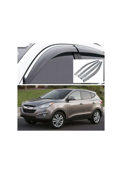 Hyundai Ix35 2010 Sonrası Kromlu Cam Rüzgarlığı