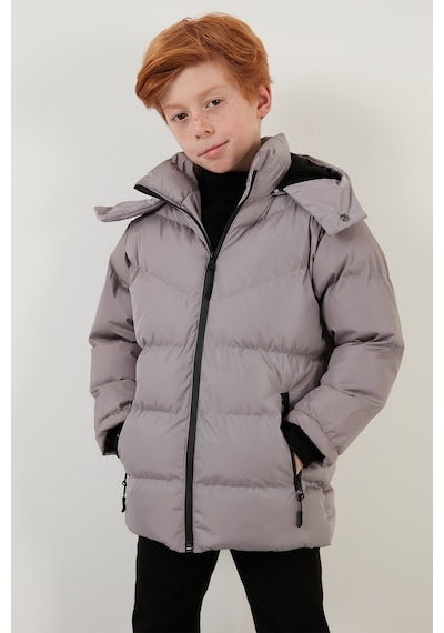 Lela Erkek Çocuk Mont 5761587 AÇIK GRİ Açık Gri