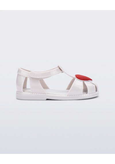 Mini Melissa Hip Heart Ballerina Babet Sandalet 37783 Beyaz