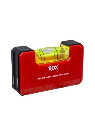 Rox Mıknatıslı Mini Cep Su Terazisi 65 Mm 153rox0280