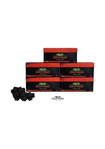 Coco Night Hindistan Nargile Küp Kömürü 5 KG 27 MM