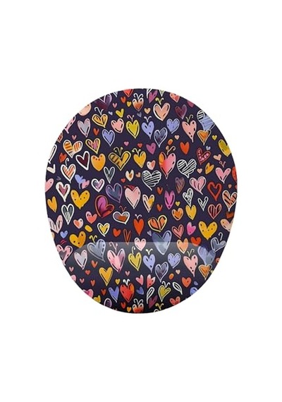 Tr Kalp Desenli Bilek Destekli Mouse Pad