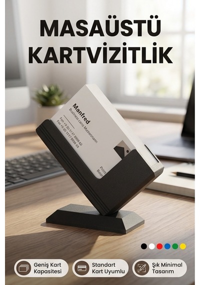 Masaüstü Kartvizitlik - Modern Kartvizit Standı