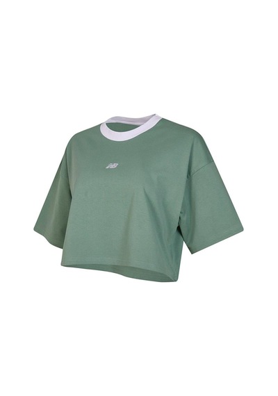 New Balance Lifestyle Women Tshirt Yeşil