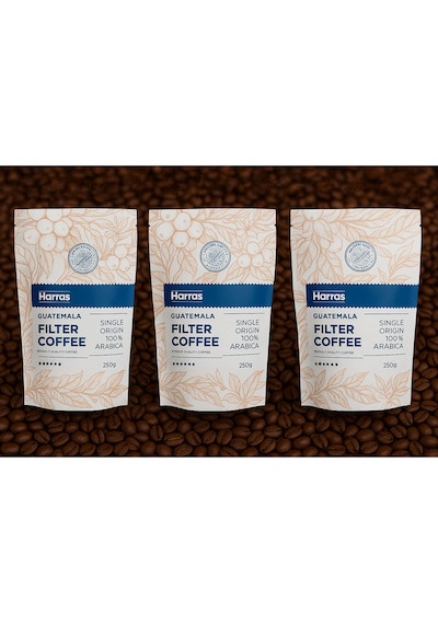 Guatemala Filtre Kahve 250 Gr X 3 Filtre