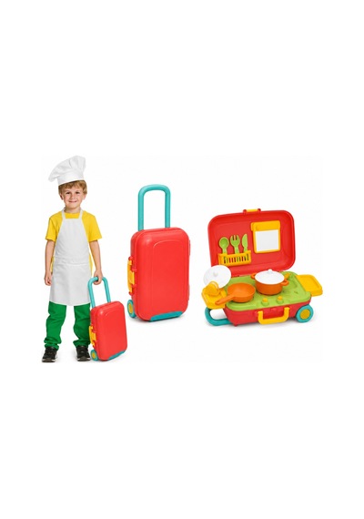 03477 Mutfak Set Bavulum Adet Fiyatıdır Renkli