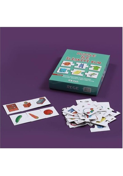 +3 Yaş Rege Puzzle İle İlişkiyi Kur Oyunu