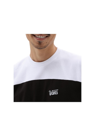 Vans Script Crew Block -b Erkek Tişört Vn0007g5y281 Siyah