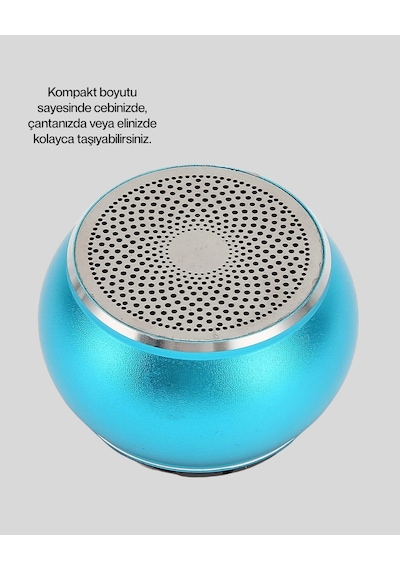 Mey İthalat Taşınabilir Bluetooth Hoparlör Eller Serbest Arama Özellikli