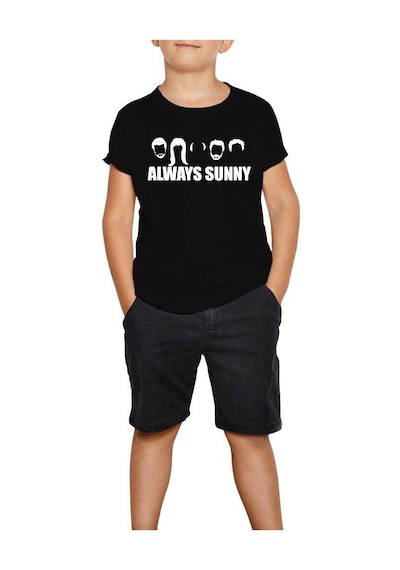 Zepplin Giyim Its Always Sunny İn Philadelphi Siyah Çocuk Tişört