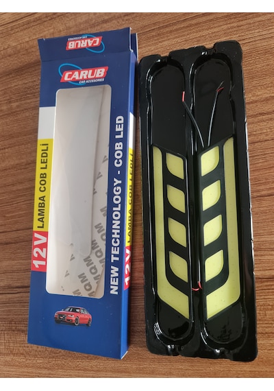 Araba Gündüz Led 12volt Beyaz Renk Led Lamba 1